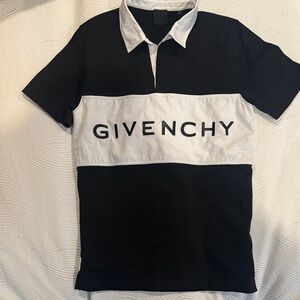 Givenchy Black and White Polo Shirt BOYS